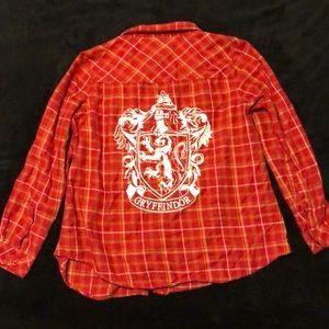 Harry Potter Gryffindor Flannel XL (plus size 0)